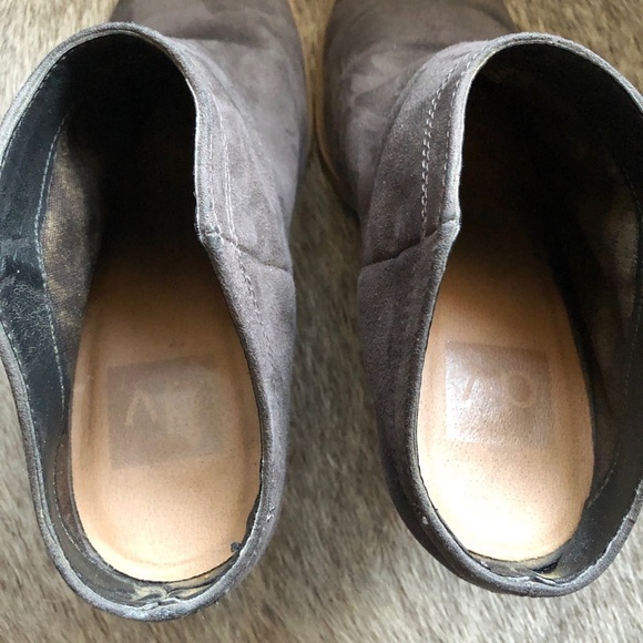 Dolce Vita open heel closed toe mule dark grey size 7 - Picture 7 of 8